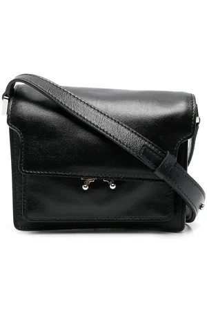 Marni Trunk leather shoulder bag