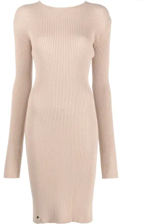 Philipp Plein Lace-up detailed midi dress