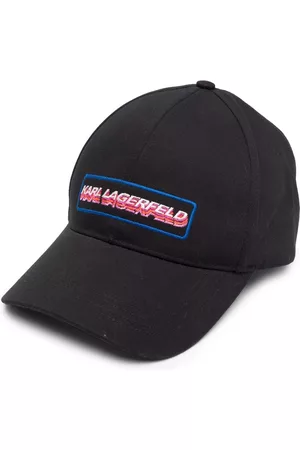 Karl Lagerfeld K/Futuristic embroidered-logo cap