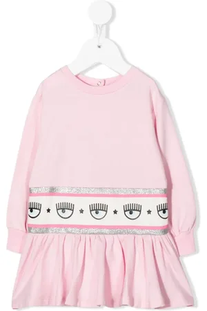 Chiara Ferragni Logo-tape jumper dress