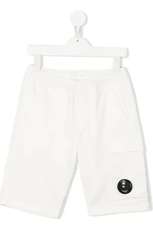 C.P. Company Logo-patch track shorts