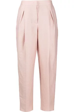 Agnona High-waisted tapered trousers