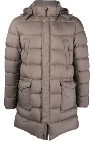 HERNO Padded hooded down jacket