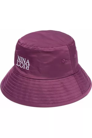 Nina Ricci Women Hats - Embroidered-logo bucket hat