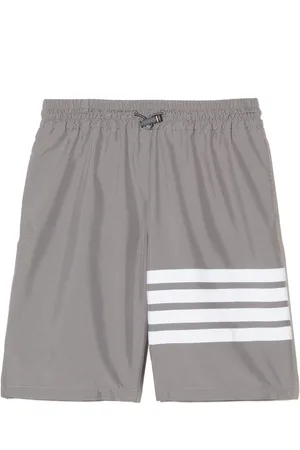 Thom Browne Stripe-detail swim shorts
