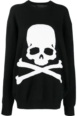 Philipp Plein Skull Bones crew-neck jumper