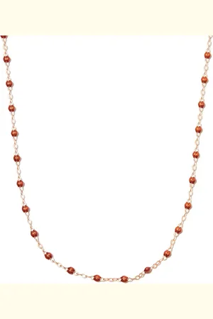 GIGI CLOZEAU 18kt rose gold Classic Gigi beaded necklace