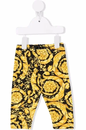 VERSACE Barocco Baby cotton leggings