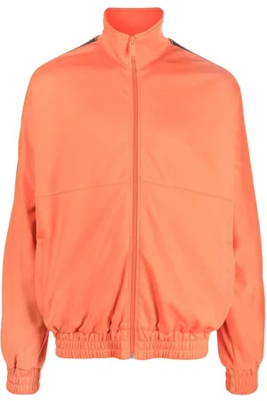 Heron Preston Logo-stripe zipped track jacket