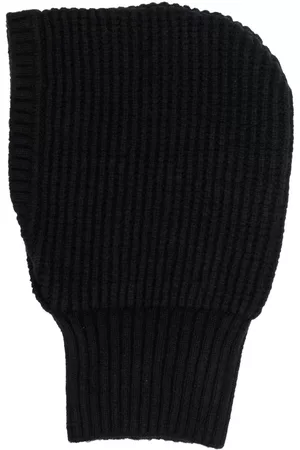 PINKO Women Hats - Ribbed-knit balaclava