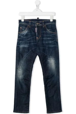 Dsquared2 Dark-wash straight-leg jeans