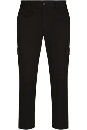 Dolce & Gabbana Logo-tag cargo trousers