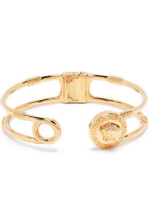 VERSACE Safety-Pin cuff bracelet