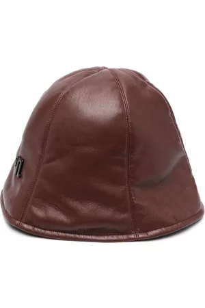 Nanushka Faux-leather bucket-hat