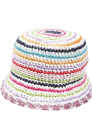 Missoni Striped interwoven-design bucket hat
