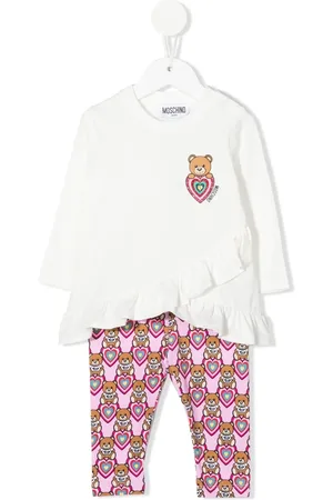 Moschino Teddy bear-logo tracksuit set