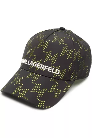 Karl Lagerfeld K/Perforated monogram cap
