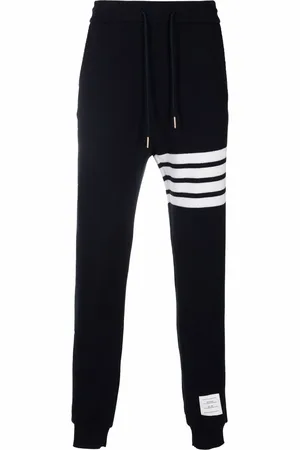 Thom Browne Waffle-knit cashmere track pants