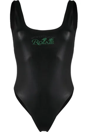 ROTATE Logo -print swimsuit