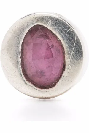 PARTS OF FOUR Ruby stud earring