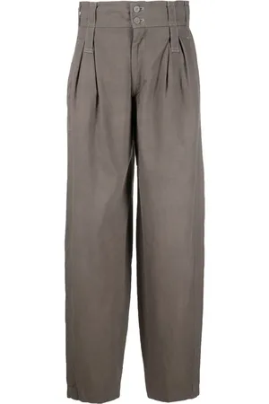 VERSACE 1980s high-waist tapered trousers