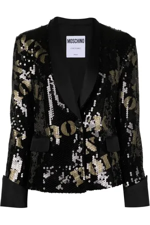 Moschino 2010s Rock N Roll sequin-embellished blazer