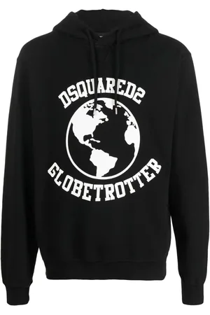 Dsquared2 Globetrotter logo-print hoodie