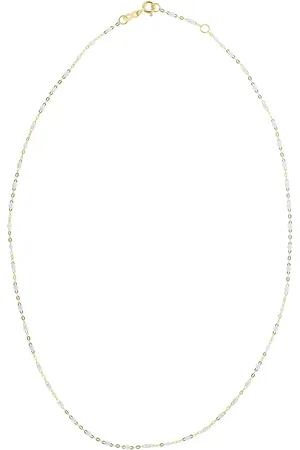 GIGI CLOZEAU 18kt yellow Classic Gigi white beaded necklace