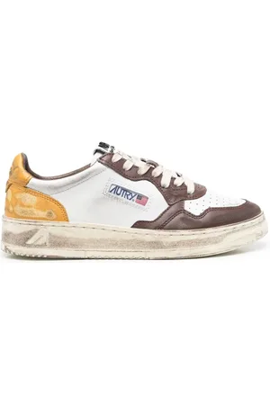 Autry Super Vintage colour-block sneakers