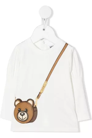 Moschino Teddy Bear bag-print top