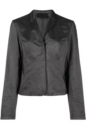 Prada 1990s concealed fastening blazer