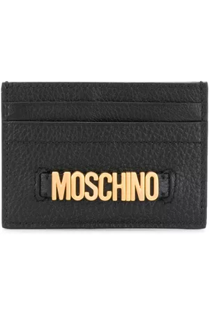 Moschino Logo plaque cardholder