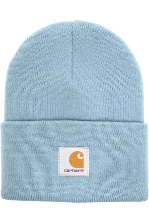 Carhartt Logo-patch knitted hat