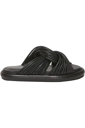 Proenza Schouler Pipe Rolo leather slides