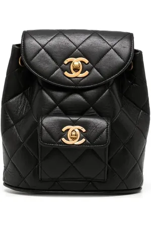CHANEL 1992 Duma diamond-quilted backpack