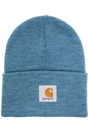 Carhartt Logo-patch knitted beanie
