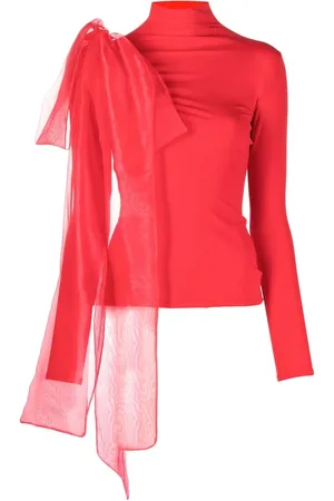 Atu Body Couture Bow-embellished high-neck top