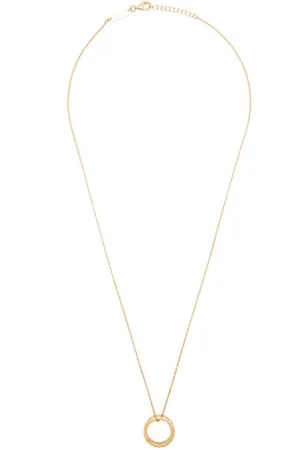 Maison Margiela Numerical ring pendant necklace