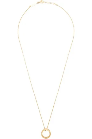 Maison Margiela Numerical ring pendant necklace