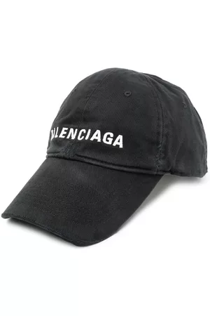 Balenciaga Logo-embroidered cotton baseball cap