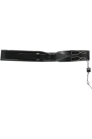 Gianfranco Ferré 1990s stitch-detailed belt