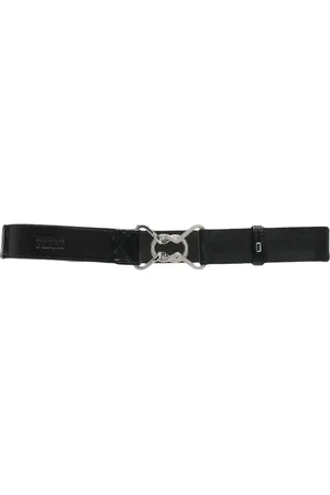 Gianfranco Ferré 1990s interlocking-buckle belt