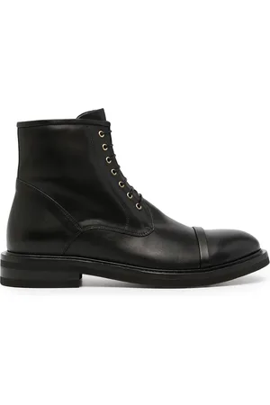 MALONE SOULIERS Bryce leather lace-up boots