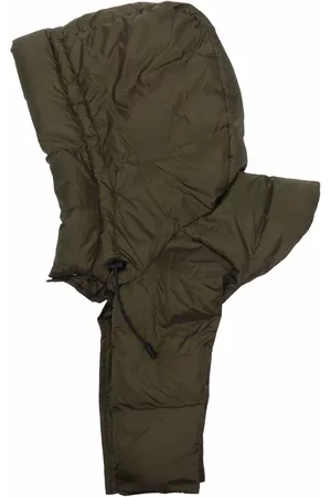 YVES SALOMON Quilted-finish padded hood