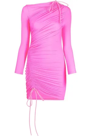 Balenciaga Drawstring-detailed minidress