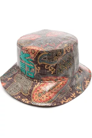 ETRO Paisley-print coated bucket hat