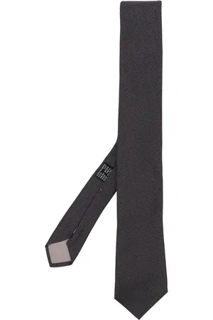 VERSACE 1970s polka dot-print silk tie