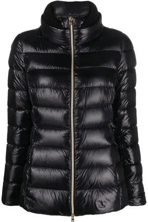 HERNO Zip-up padded short jacket