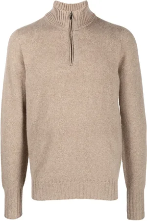DRUMOHR Zip-front knitted jumper