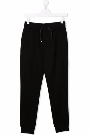 Emporio Armani Drawstring jersey track pants
